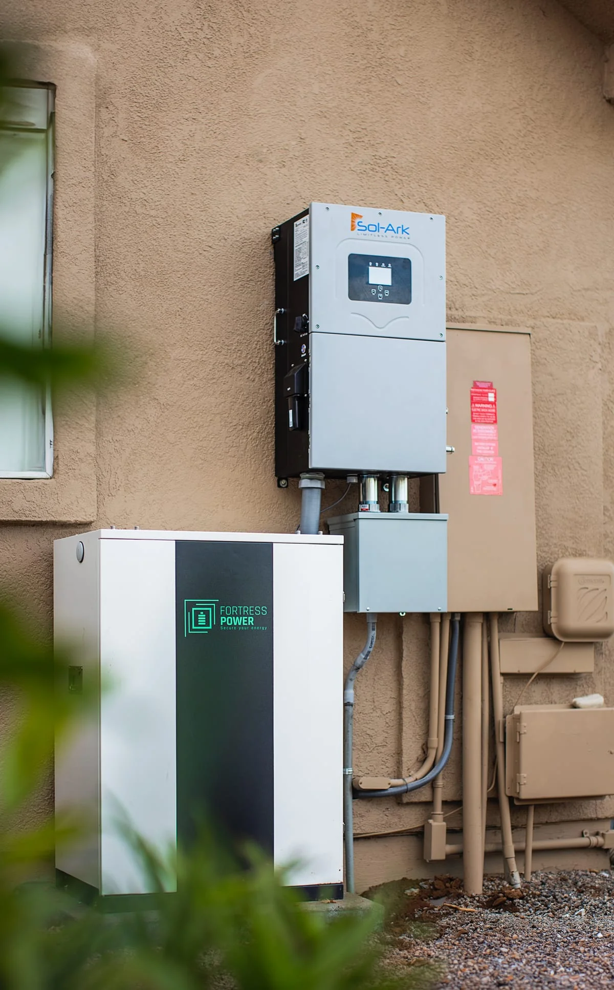 Residential battery storage providing 24/7 backup power